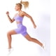 thumbnail image 3 of Conjunto de entrenamiento sin costuras para mujer Trajes de yoga de 2 piezas Pantalones cortos activos Sujetador deportivo sexy Adepaton LRWJ020-5, 3 of 3