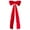 Red, variant on Lssam Pink Velvet Christmas Bow Extra Large 6 Ft Giant Tree Topper Big Bow for Indoor Holiday Home Decorations for Window Mantle and Wall Decor