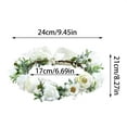 thumbnail image 4 of Dog Flower Collar Wedding And Traction Rope Set Pearl Suitable For Dog Pearl Beads Dog Traction Rope Dog Collar Wedding Adjustable Suitable For Medium Sized Dog Flow, 4 of 6