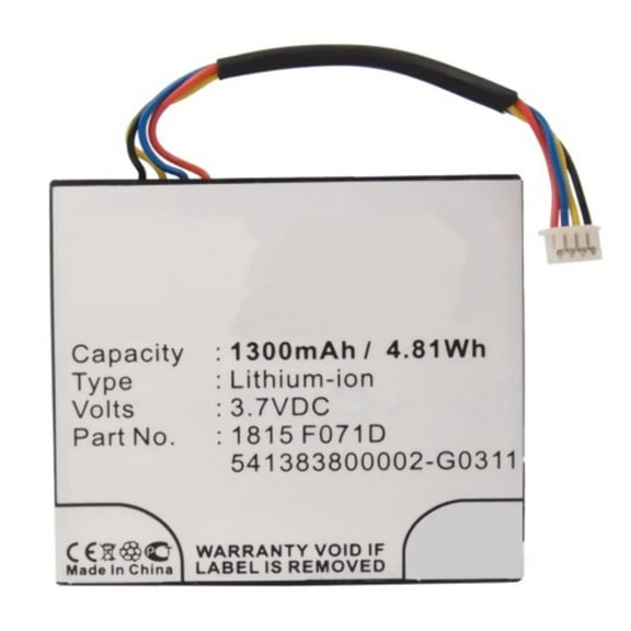 Batteries N Accessories BNA-WB-L7135 Calculator Battery - Li-Ion, 3.7V, 1300 mAh, Ultra High Capacity Battery - Replacement for Texas Instruments 1815F071D Battery