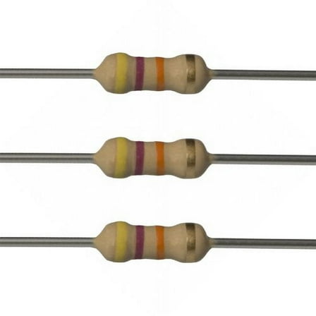 E-Projects 100EP50147K0 47k Ohm Carbon Film Resistors, 1W, 5% (Pack of 100)
