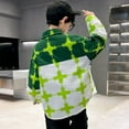 thumbnail image 5 of Kid Boys Jeans Coats Green Fashion Printed Denim Jackets 4 5 6 7 8 9 10 11 12 13Years Toddler Boy Children Clothing Autumn Shirt, 5 of 6