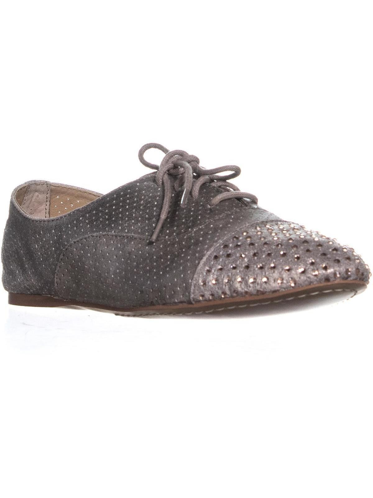steve madden silver oxfords