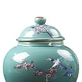 thumbnail image 3 of thinsony Ceramic Ginger Jar Collection Household Storage Jars for Loose Tea Large, 3 of 9