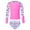 Pink, variant on YONGHS Kids Girls Bathing Suit Long Sleeve Rash Guard Shirts with Briefs Sun Protection Beach Swimwear Pink 6