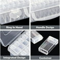 thumbnail image 3 of 64 Slots Plastic Seed Storage Box Organizer with Label Stickers(seeds not included), Seed Container Storage use for Flower Seeds,Vegetable Seeds, Clover Seeds, Basil Seeds, Tomato Seeds, 3 of 7