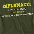 thumbnail image 2 of Diplomacy T-Shirt Unisex Graphic Tee For Men & Women, 2 of 7