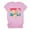 Pink, variant on LYXSSBYX Plus Size Womens Shirts Summer Beach Printed T-Shirt with Round Neck and Short Sleeved Top