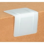 Partners Brand Strap Guards,2 1/2x2",White,PK1000 SPP252W