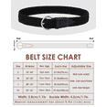 thumbnail image 5 of AWAYTR Fabric Woven Stretch Braided Belts for Boy Girls, Classic Canvas Elastic Kid Belt, 5 of 9