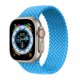thumbnail image 1 of Correa para Apple Watch Band 44 mm 40 mm 45 mm 41 mm 42 mm 38 mm 49 mm Elástico trenzado solo loop Pulsera iWatch Series 8 Ultra 7 se 3 6 Dengxun unisex, 1 of 2
