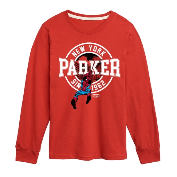 Marvel Spider-Man - Peter Parker - Toddler And Youth Long Sleeve Graphic T-Shirt