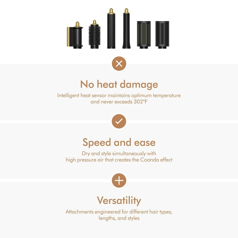 Restored Premium Dyson Airwrap™ Multi-styler Complete Long | Onyx