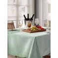 thumbnail image 6 of Green Floral Table Cloth, Country Rustic Ombre Painting Art Watercolor Waterproof Tablecloth for Rectangle Tables, Reusable Washable Fabric Table Cover for Restaurant Kitchen Dining Tables 60"x84", 6 of 6