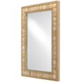 thumbnail image 2 of Straw Natural Abaca Rope Coco Shell Buko Rectangular Mirror, 2 of 3