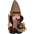 thumbnail image 2 of Alexander Taron 4.75" Mocha Brown, and Beige "Mushroom Man" Collectible Incense Burner, 2 of 2