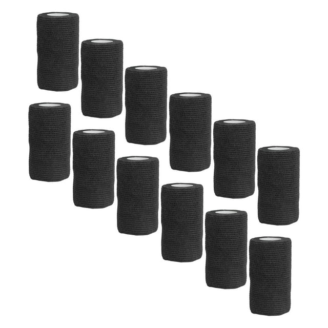 Self Adhesive Wrap,12Pcs Bandage Wrap Natural Pet Vet Bandage Self Adhesive Bandage Built for Precision