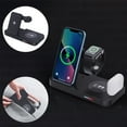 thumbnail image 1 of EGNMCR Wireless Charger 4 In 1 Magnetic Wireless Charger Station Fast Wireless Charging Stand 15W For I-Phone For Air-Pods For Wireless charging, 1 of 5