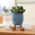 thumbnail image 3 of 3PCS 23cm Maceta Rellena Almohada De Peluche Decoración, Juguete Suave Y Esponjoso Plantas Suculentas Amigo Almohada, Multicolor, 3 of 5