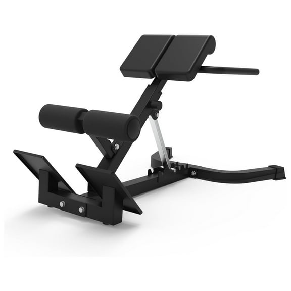 Home Fitness Roman Chair Back Extension, Dual Adjustable Back Extension Bench for Home Gym, Adjustable Back Exercise Machine Weight Capacity 330 Lbs