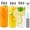 silver lid- 3 pack, variant on Glass Water Bottles with Gold Lids 18 oz, Reusable Clear Glass Juice Bottles Stainless Steel Airtight Cap for Juicing, 100% Leak Proof Juice Drinking Jar for Refrigerator, BPA Free, Set of 3