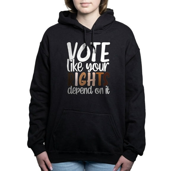 CafePress - VOTE Like Your Rights Depend On It Sweatshirt - Pullover Hoodie, Classic & Comfortable Hooded Sweatshirt