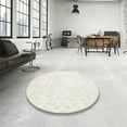 thumbnail image 3 of Ahgly Company Indoor Rectangle Contemporary Soft Ivory Beige Solid Area Rugs, 2' x 3', 3 of 6