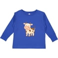 thumbnail image 3 of Inktastic Cute Lil' Cow Boys or Girls Long Sleeve Toddler T-Shirt, 3 of 5