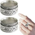 thumbnail image 4 of Minnieouse 2 piezas de anillo de regalo para hombres y mujeres, accesorio de decoración de moda para adultos, anillos románticos de estilo Ropa, zapatos y accesorios Miscelánea No.8, 4 of 6