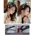 thumbnail image 1 of Fiudx Horquilla, Elegante Accesorio para Cabello de Cuatro Hojas, Diseño de Diamantes de Imitación Acrílicos Brillantes, Opción Versátil para Sujetar El Flequillo, Look Elegante para Una Fiesta de Bo, 1 of 4