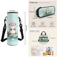 thumbnail image 7 of Bulopur Light Blue Otter Print Kids School Bag Set 4 Pcs Durable Breathable Kids School Backpack with Lunch Box, Pencil Case and Water Bottle Cover for Animal Theme Kids, 7 of 7