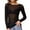 001-Black, variant on LINGLANG Mesh Tops for Women Long Sleeve Neck Fitted Top Bodycon Clubwear Sheer Pure Mesh Tops T Shirts