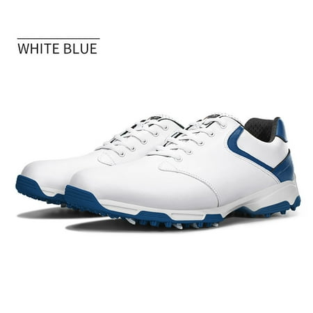 

Pgm men’s golf shoes antiskid breathable golf shoes super fiber thornless waterproof outdoor sports shoes XZ051