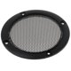 thumbnail image 4 of Protector de rejilla para altavoz, malla decorativa para altavoz, círculo de audio negro, 4 of 7