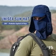 thumbnail image 2 of Sombrero de sol Sombrero de visera unisex multifuncional Protector solar de 360 ° Funda extraíble pa Tomshoo Sombrero de sol, 2 of 7