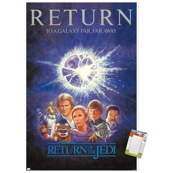 Star Wars: Return of the Jedi - Illustrated One Sheet Wall Poster, 22.375" x 34"