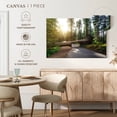 thumbnail image 5 of Elephant Stock Sequoia Log Tunnel Road Wall Art - Horizontal Canvas Wall Art - Living Room Wall Decor - Transportation Canvas - Green And Beige Decor - 12" x 8", 5 of 8
