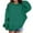 Dark Green, variant on Little Boys Hoodies Sweatshirts Long Sleeve Pullover Solid Casual Outerwear Lined Hooded Sweater Clothing Black Size 6-7T