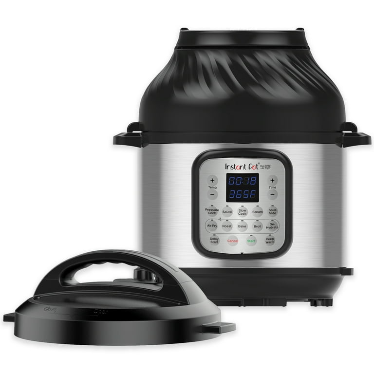 VQVG BU0995S-2837mn Pressure Cooker Air Fryer Combo - All-in-1 Multi-Cooker  with Pressure