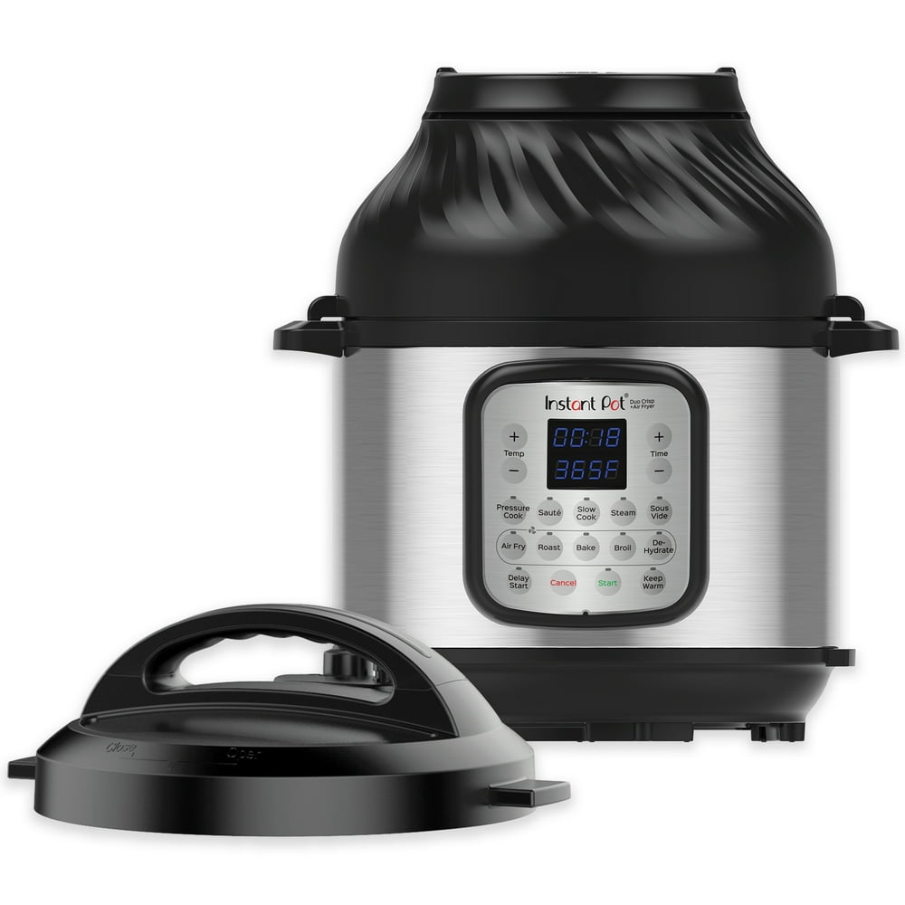 Instant Pot, 6-Quart Duo Crisp, Air Fryer+ Multi-Use Small Pressure ...