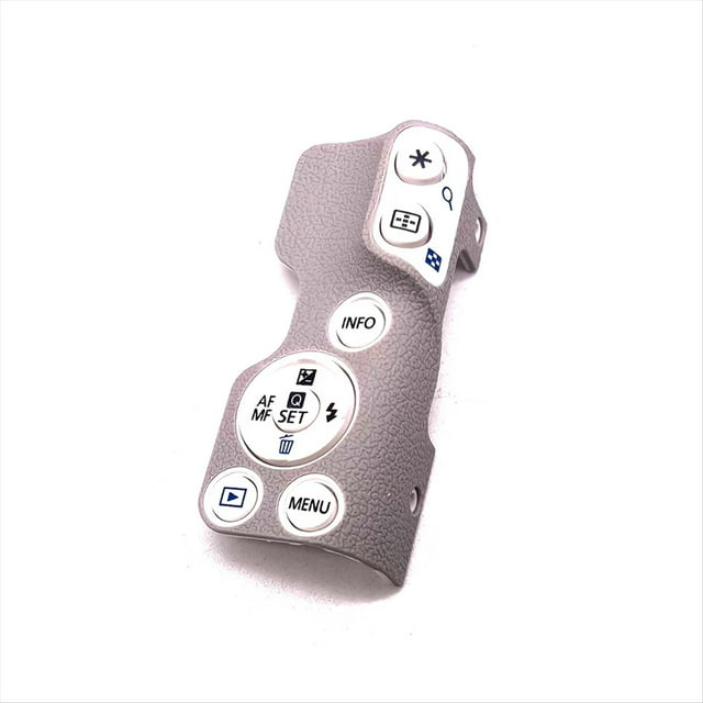 Conjunto de Cubierta Trasera de Repuesto para M50, M50 Mark II: Incluye Botón de Menú, Teclado y Goma para el Pulgar