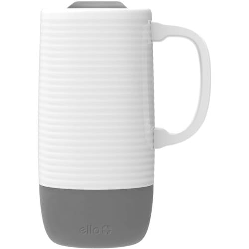 Ello Ogden Ceramic Travel Mug with Friction-Fit Lid