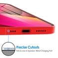 thumbnail image 7 of JETech Ultra Slim (0.35mm Thin) Case for iPhone 13, 6.1-Inch, Camera Lens Cover Full Protection, Lightweight, Matte Finish PP Hard Minimalist Case, Support Wireless Charging (Red), 7 of 7