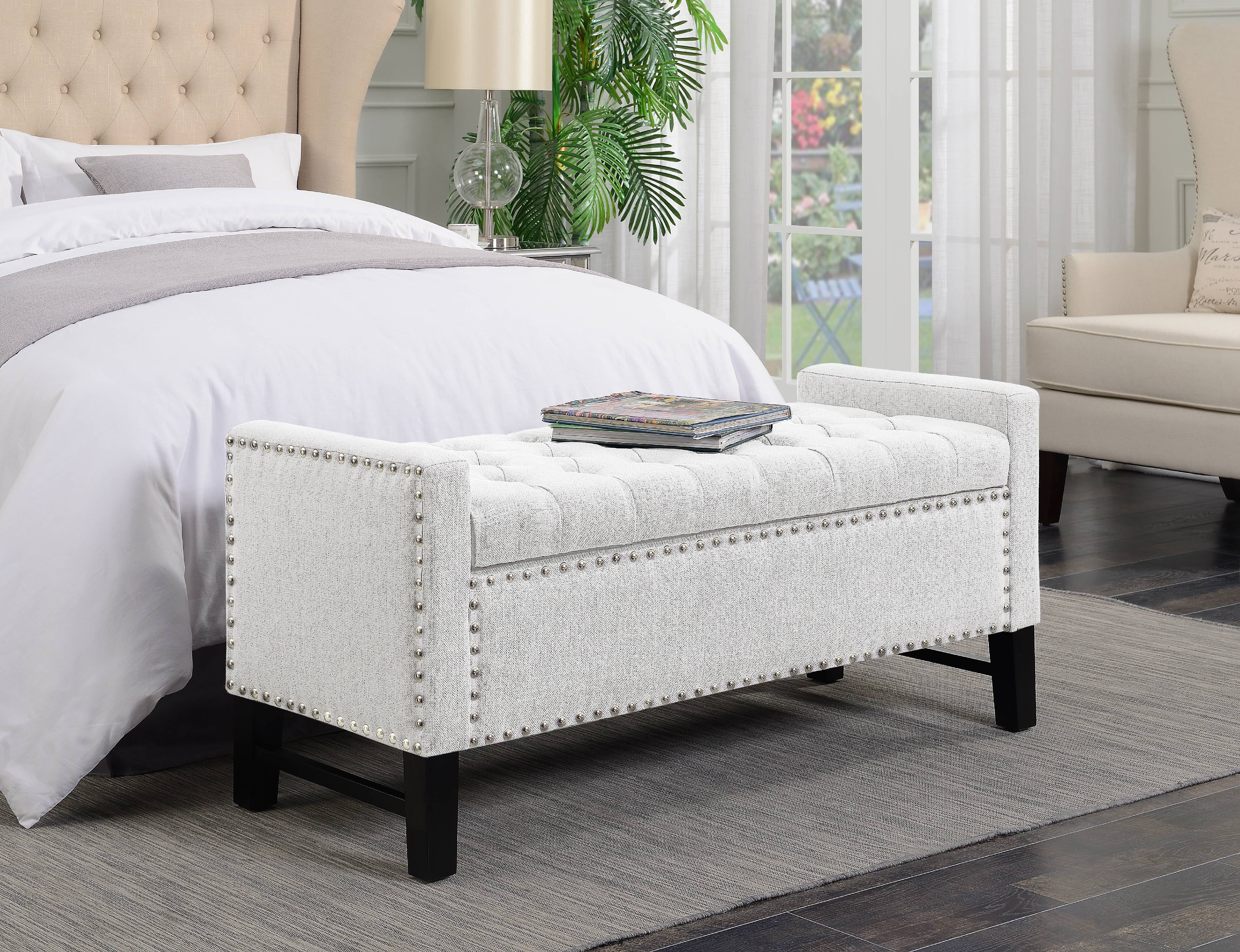 Chic Home Frederick Linen Storage Bench