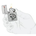 thumbnail image 5 of Zippo Lighter: Dodge Hellcat Logo - Street Chrome 48760, 5 of 6