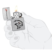 Zippo Lighter: Dodge Hellcat Logo - Street Chrome 48760