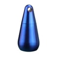 thumbnail image 3 of Titanium Blue Slim Pill Case Keychain: Lightweight Pure Titanium Waterproof & Dustproof Sealed Container Pendant for Pills, Small Items - Portable, Corrosion-Resistant Key Ring Accessory (T11SLIM), 3 of 6