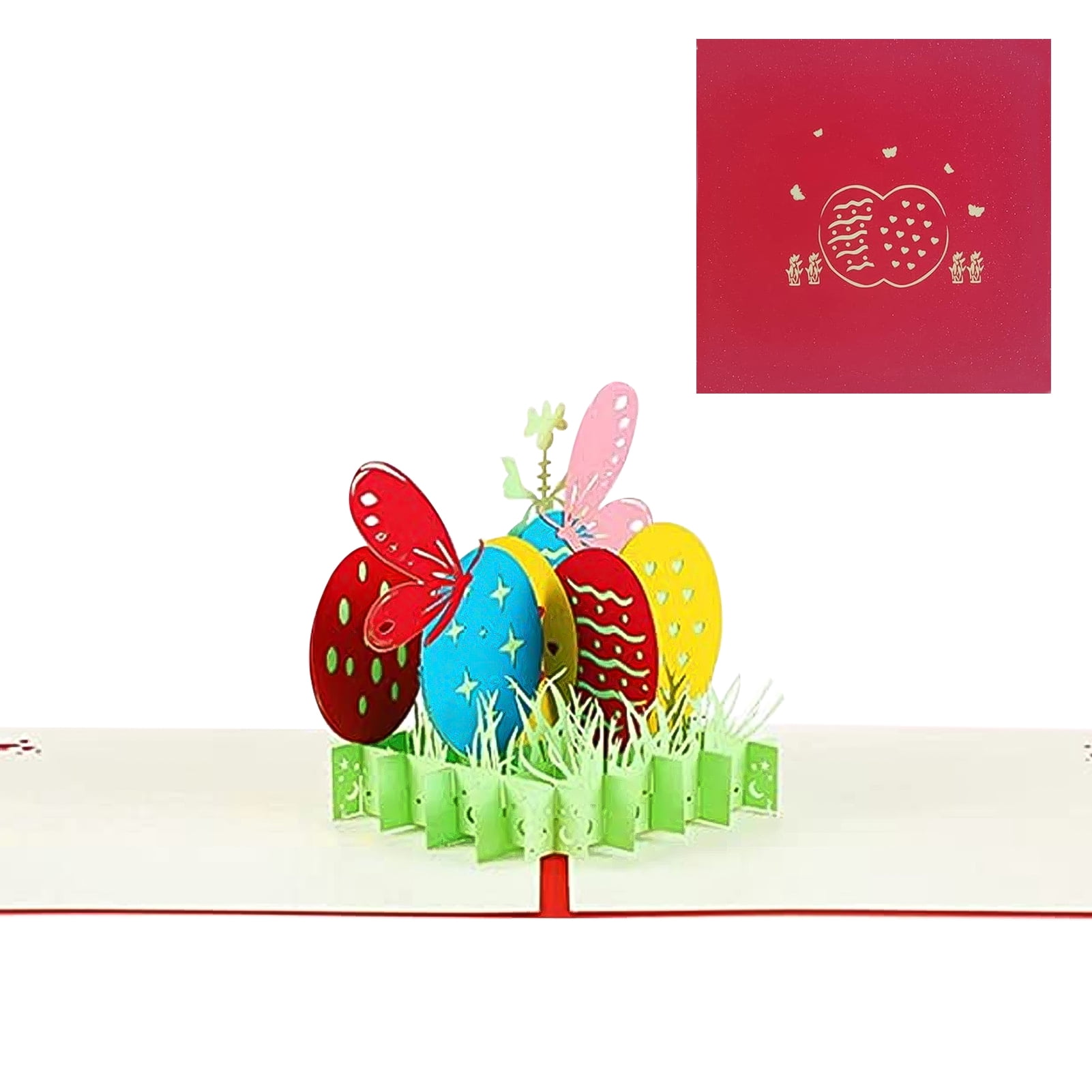 3D Pop Up Happy Easter Cards, Easter Egg Greeting Postcards Best For Mom, Wife,Sister, Boy,Girl,Friends,Kids,Men And Women - Walmart.com