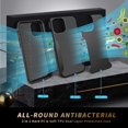 thumbnail image 2 of Étui Compatible avec iPhone 12 Pro Max (6.7 Pouces 2020), Protection Antichoc à Double Couche Anti-Rayures pour iPhone 12 Pro Max Noir, 2 of 6