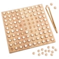 thumbnail image 1 of Clip de Beads Aprendizaje Interactivo de Desarrollo Matemáticas Montessori Juguete Puzzle Juguete para Adultos 4-6 Sunnimix Playset de cuentas de madera, 1 of 8